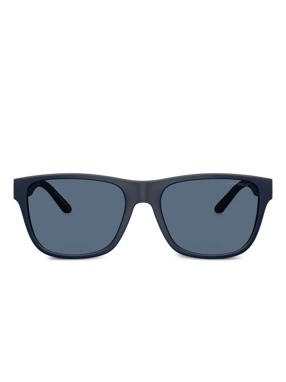 Emporio Armani Zonnebril met logoprint Blauw