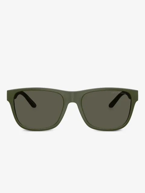 Emporio Armani logo-print sunglasses