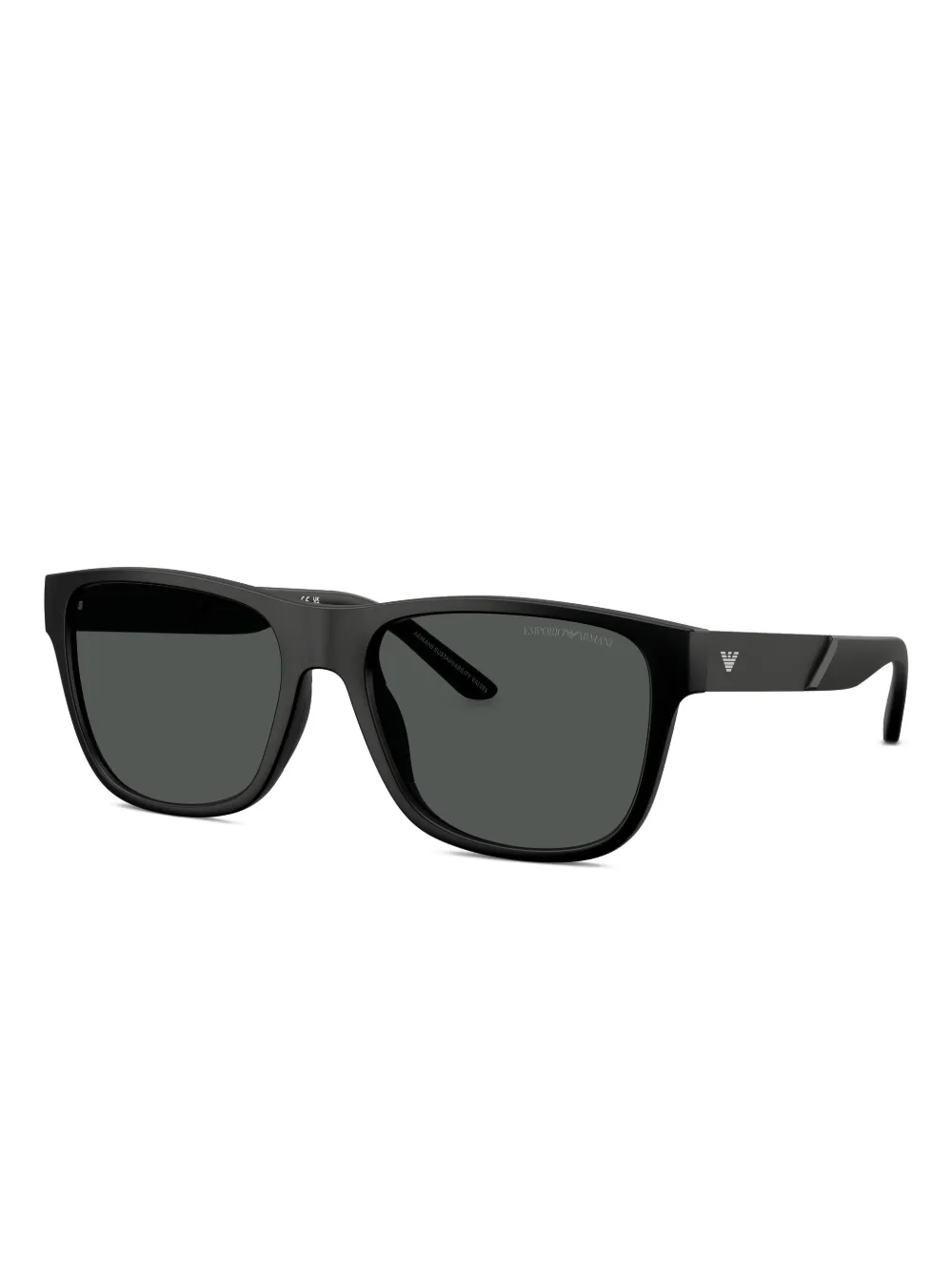 Emporio Armani Zonnebril met logoprint Zwart