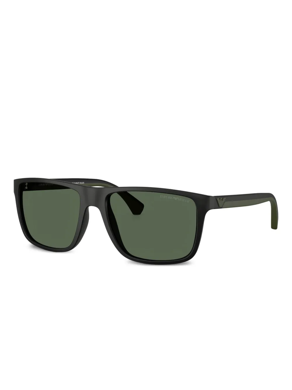 Emporio Armani lentes de sol con armazón cuadrada | Image 2