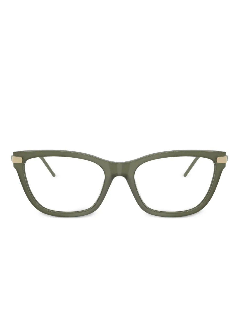 Emporio Armani Bril met cat-eye montuur Groen