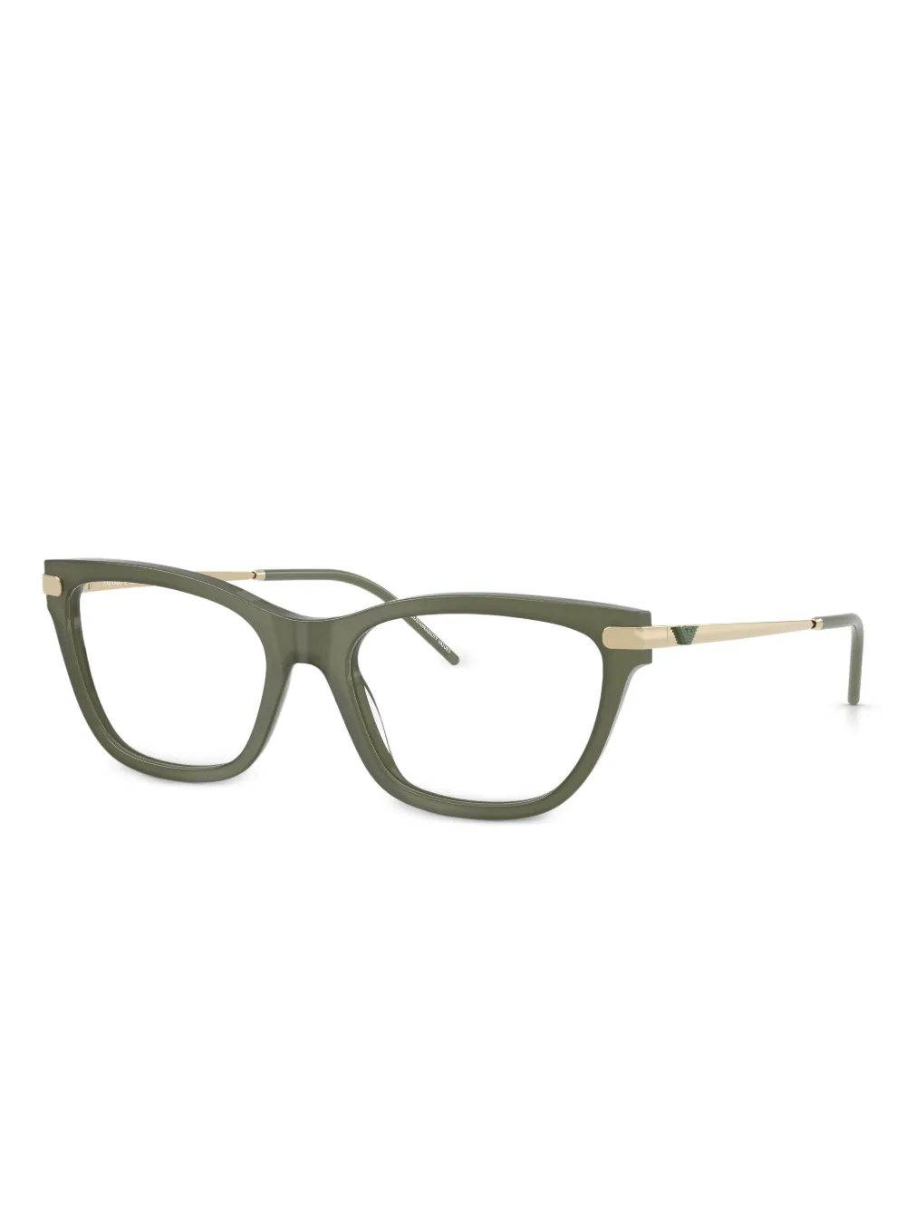 Emporio Armani Bril met cat-eye montuur Groen