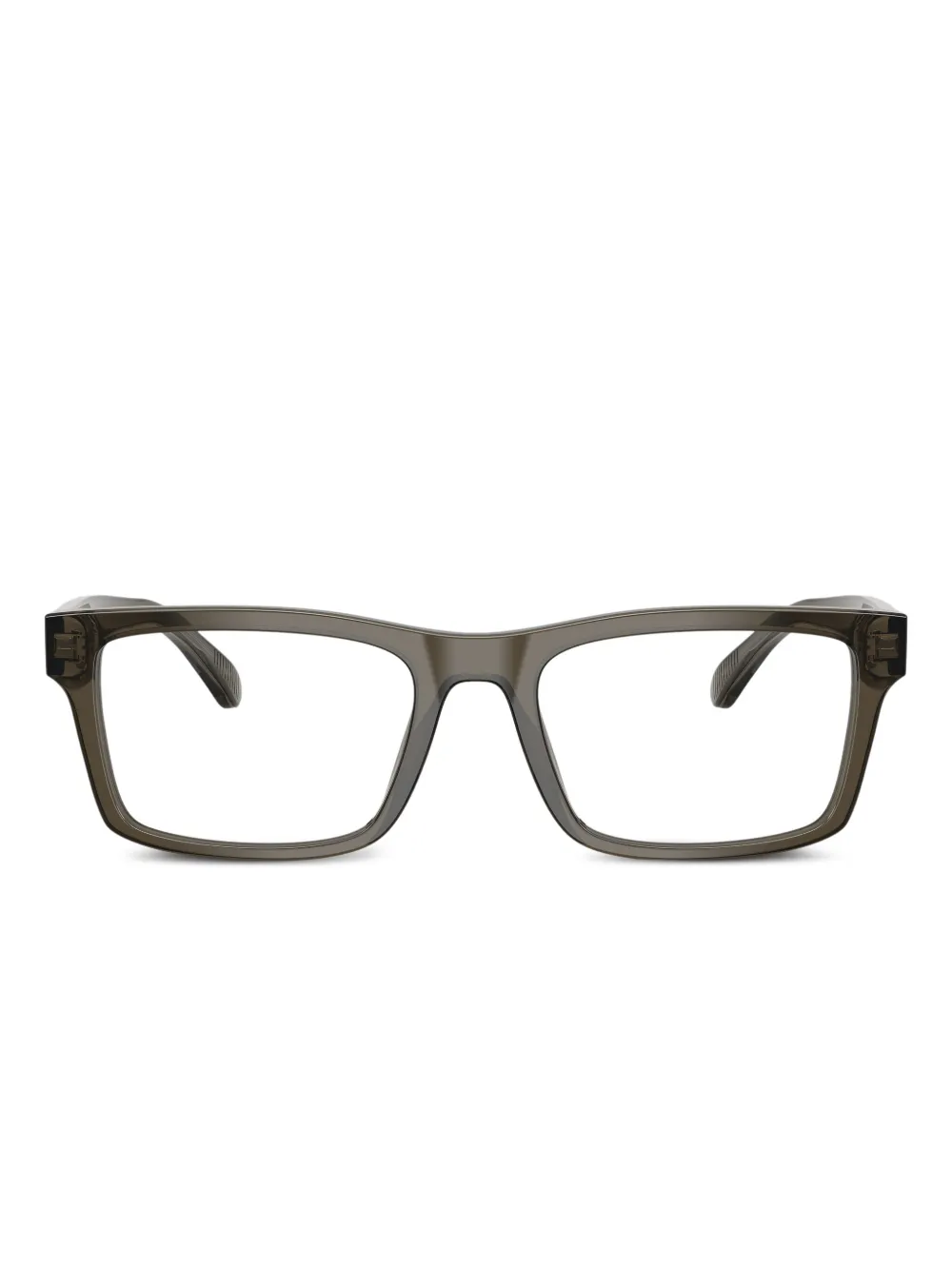 Emporio Armani Bril met vierkant montuur Bruin