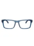 Emporio Armani square-frame glasses - Blue