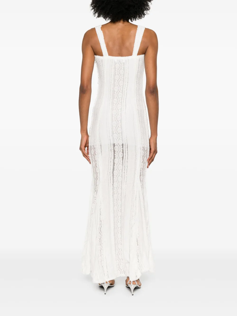 Charo Ruiz Ibiza Gaia maxi-jurk Wit