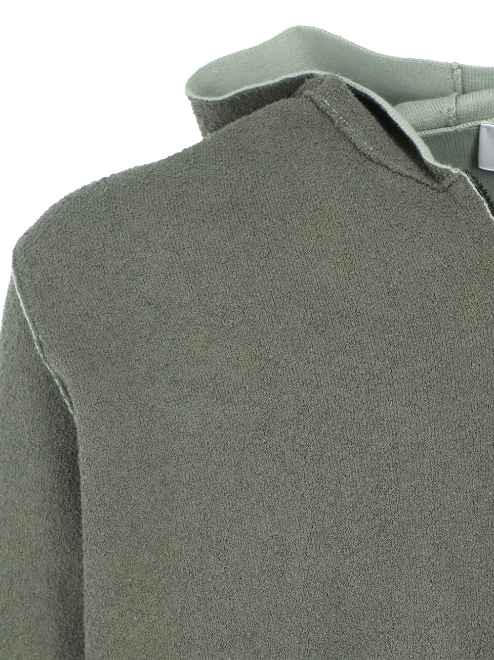 Stone Island Hoodie met rits Groen