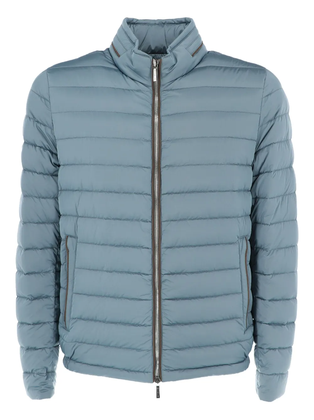 Moorer Alec-53C quilted jacket | Blue | Image 1