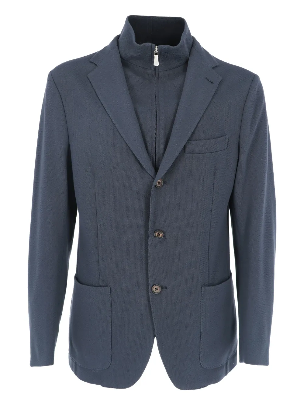 Eleventy blazer con botones y cierre | azul | Image 1