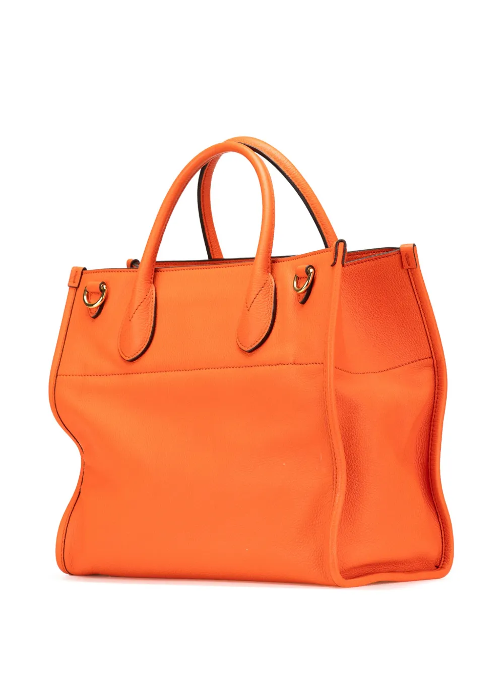 Gucci Pre-Owned Borsa tote piccola convertibile in pelle di vitello zigrinata con logo 2016 a oggi | Borse | Image 2