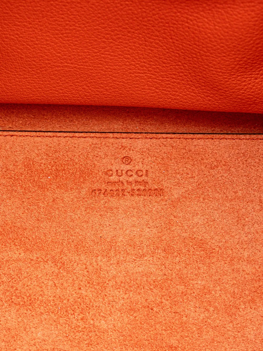 Gucci Pre-Owned Borsa tote piccola convertibile in pelle di vitello zigrinata con logo 2016 a oggi | Image 5