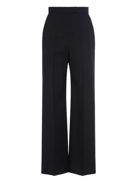 Alexander McQueen pantalones con dobladillo vuelto