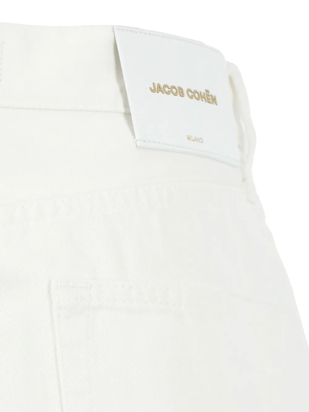 Jacob Cohen Pockets Bermuda Shorts In White