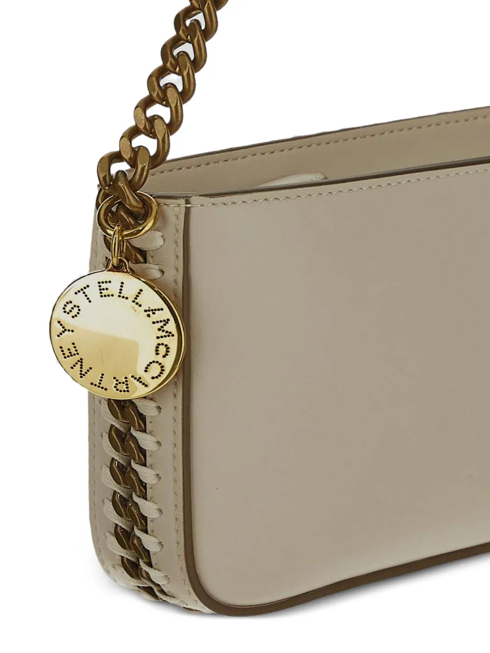 Stella McCartney Frayme schoudertas Beige