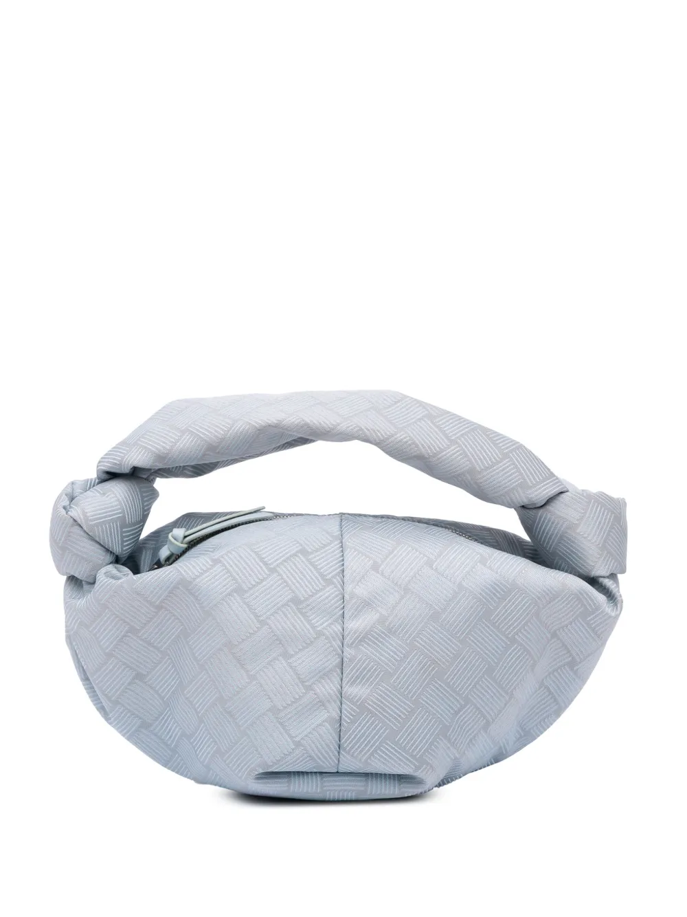 Bottega Veneta Pre-Owned mini sac à main Double Knot à design Jacquard Intrecciato (2012-2024) | bleu | Image 1