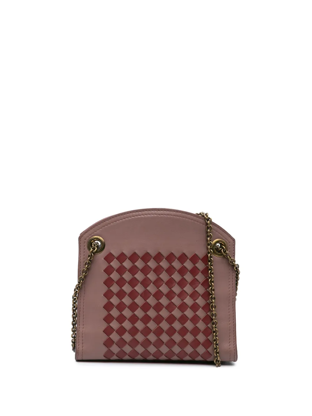 2012-2024 Nappa Intrecciato Chain Wallet shoulder bag