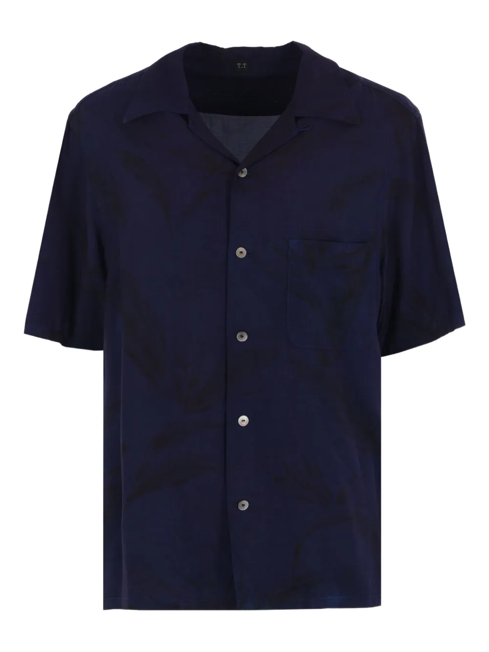 TAIGA TAKAHASHI Camicia bowling con stampa - Blu