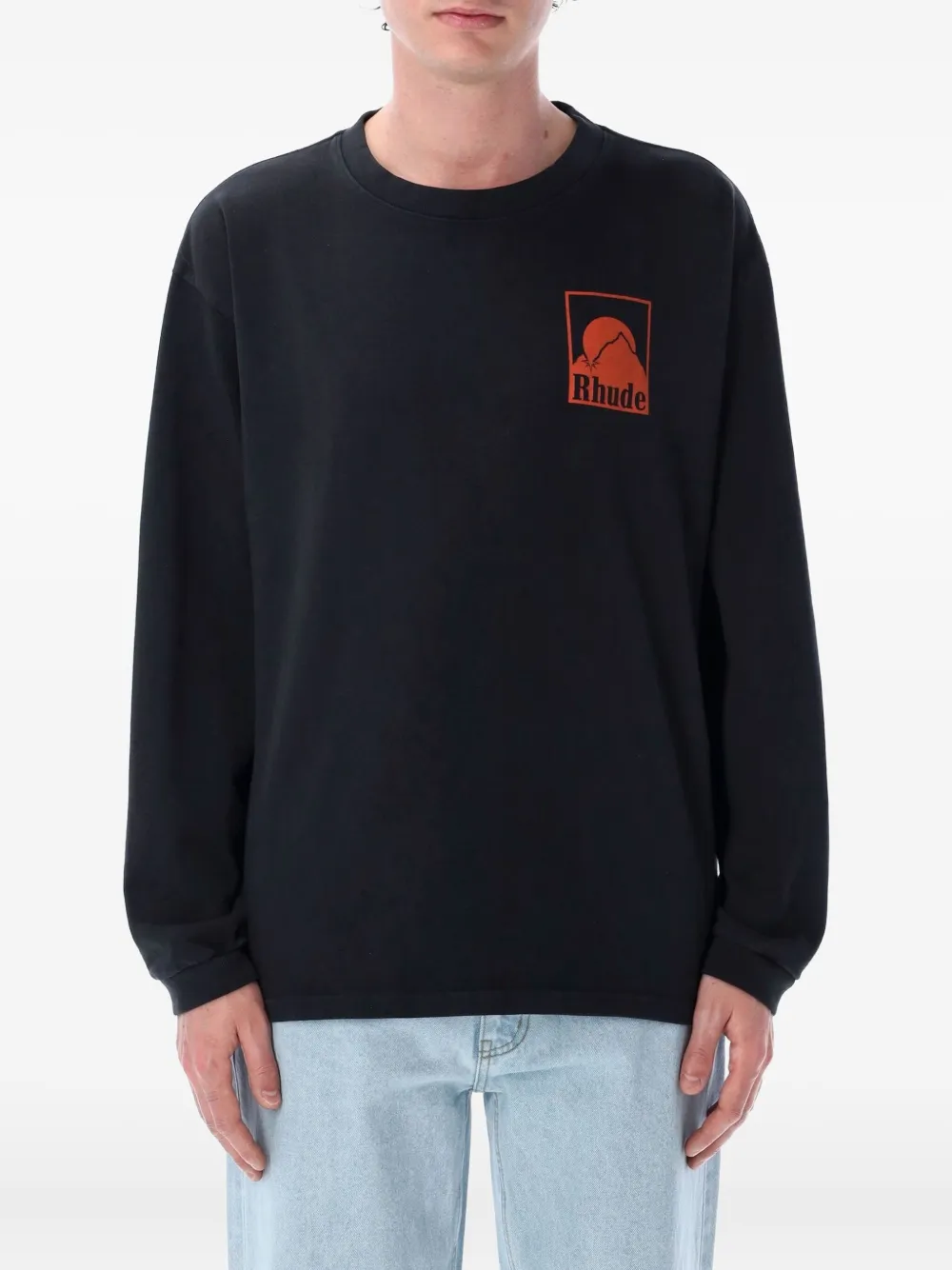 RHUDE playera Moonlight | negro | Image 1