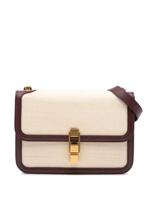 Saint Laurent Pre-Owned 2021 Canvas Carre crossbody bag