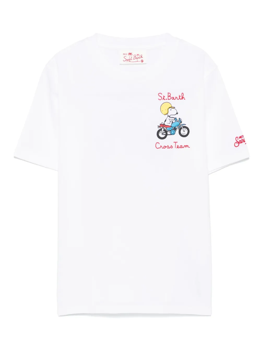 Mc2 Saint Barth Kids' X Peanuts™ Snoopy Cross T-shirt
