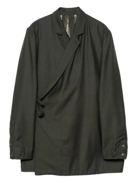 Maharishi wrapped-front blazer