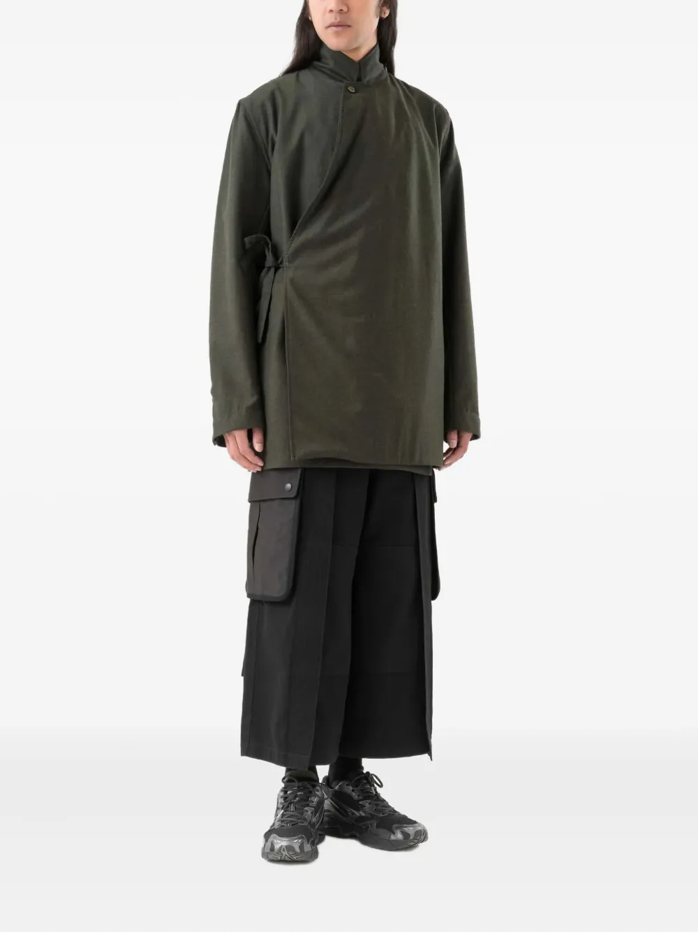 Maharishi camisa cruzada en la parte delantera | Blazers | Image 2