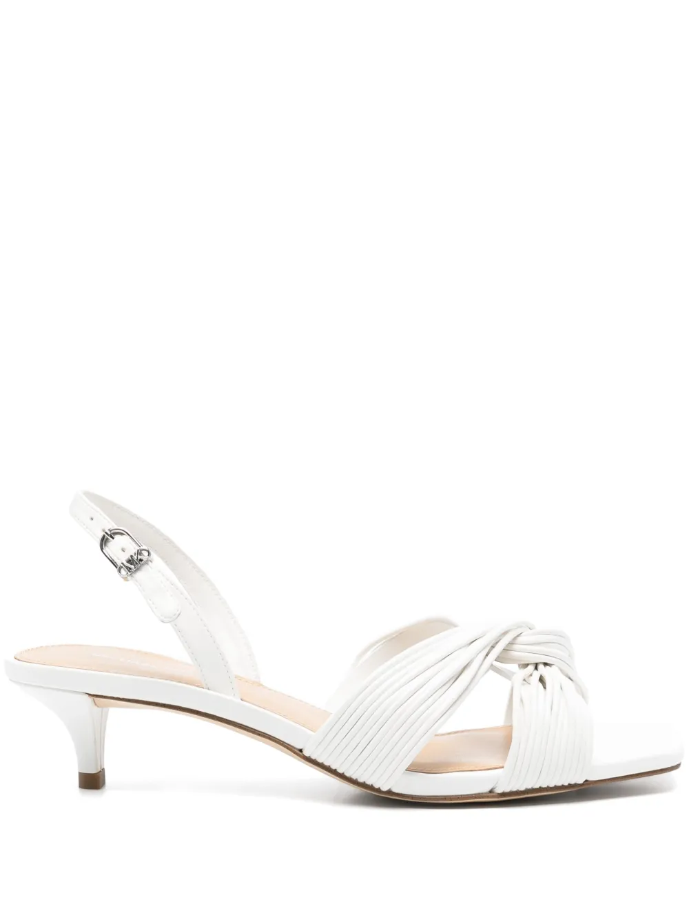Michael Kors 45mm Alessia sandals White