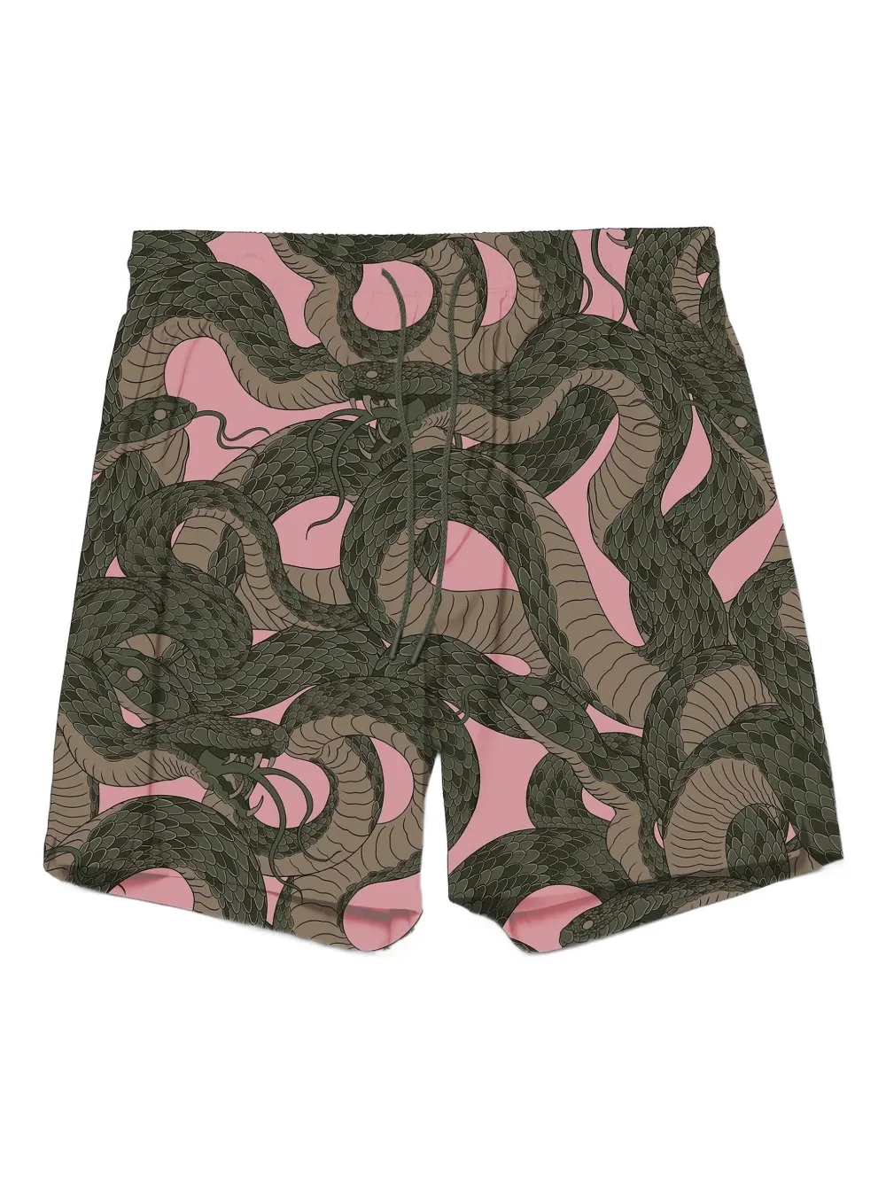 1481 Snakeskin swim shorts