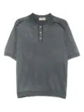 Irish Crone cotton polo shirt - Grey