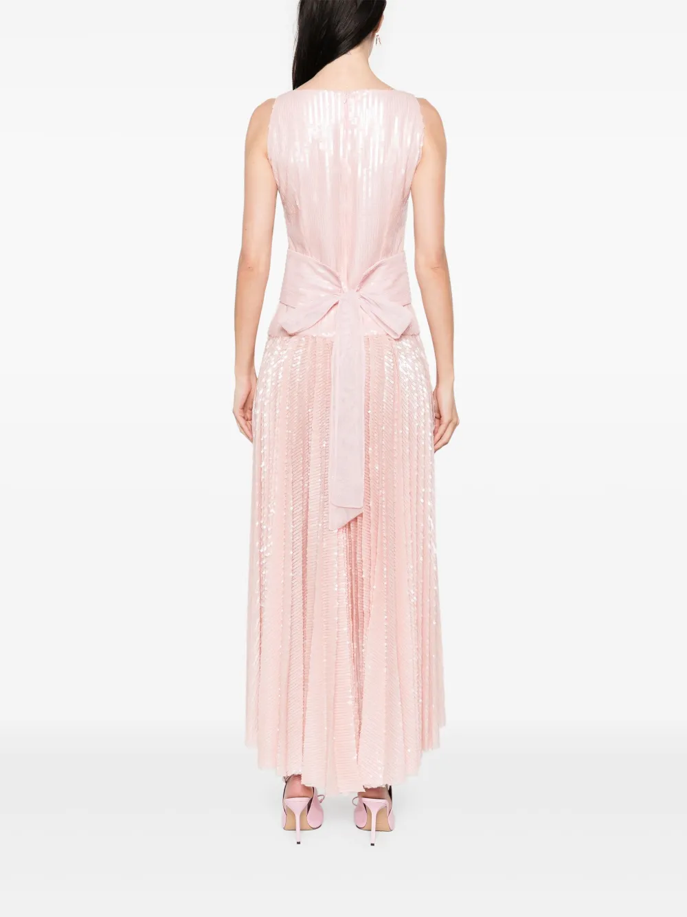 Atu Body Couture Maxi-jurk met pailletten Roze