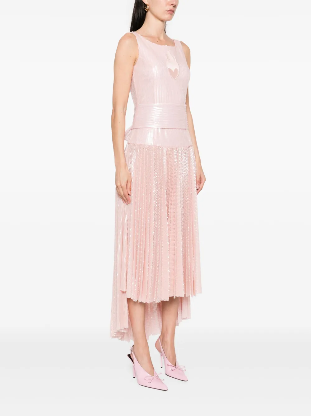 Atu Body Couture Maxi-jurk met pailletten Roze