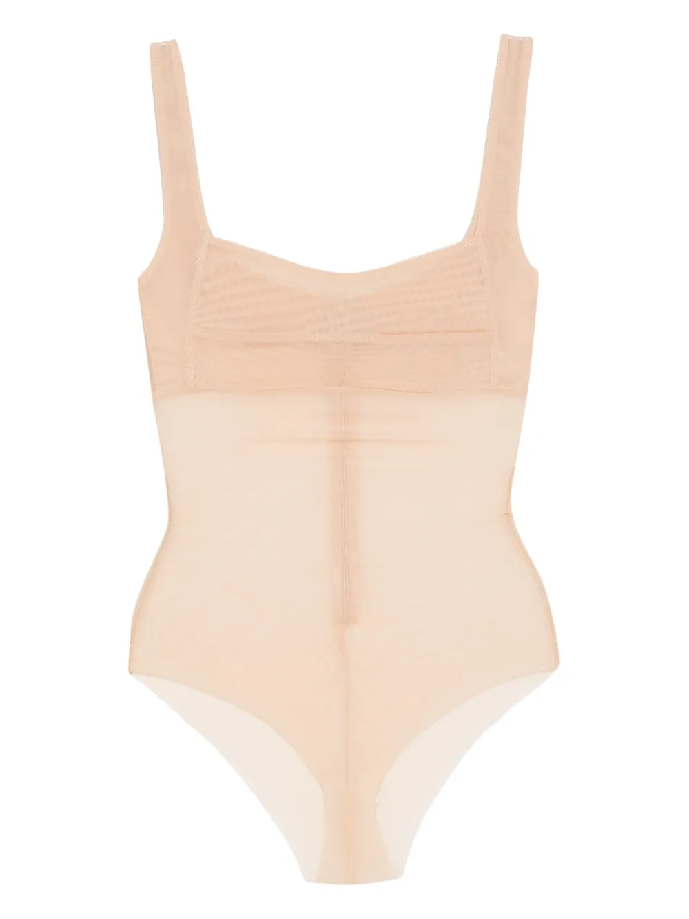 Atu Body Couture Body met mesh Beige