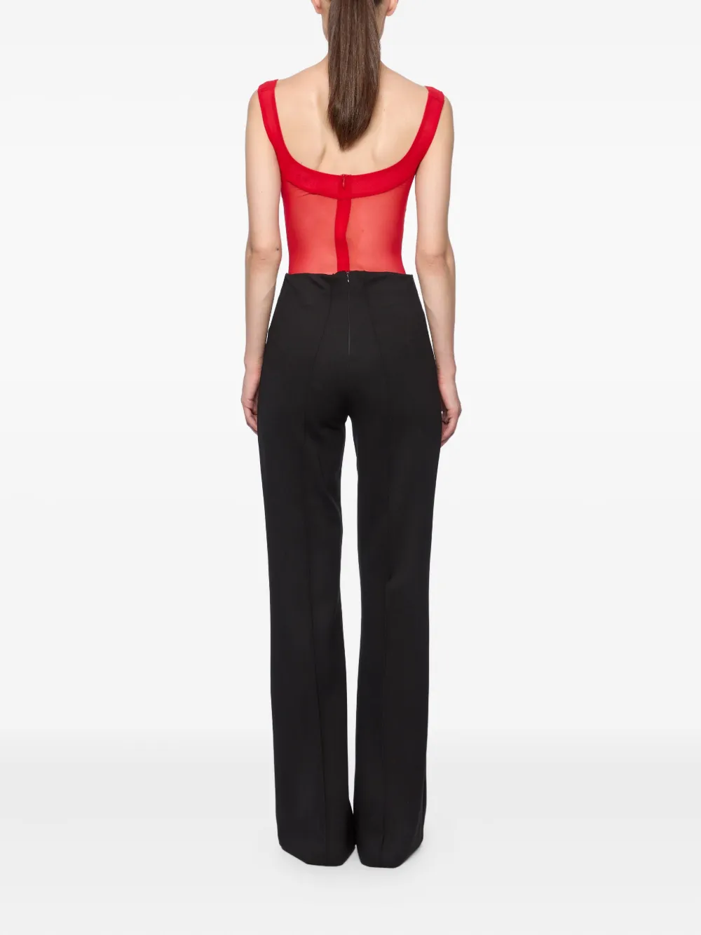 Atu Body Couture Body met mesh Rood