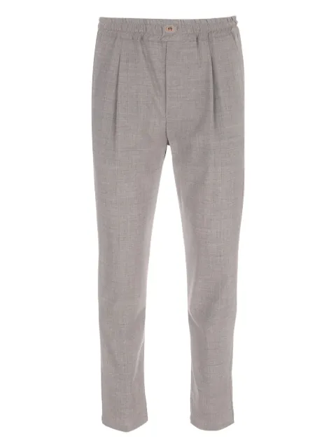 Eleventy button pleat trousers