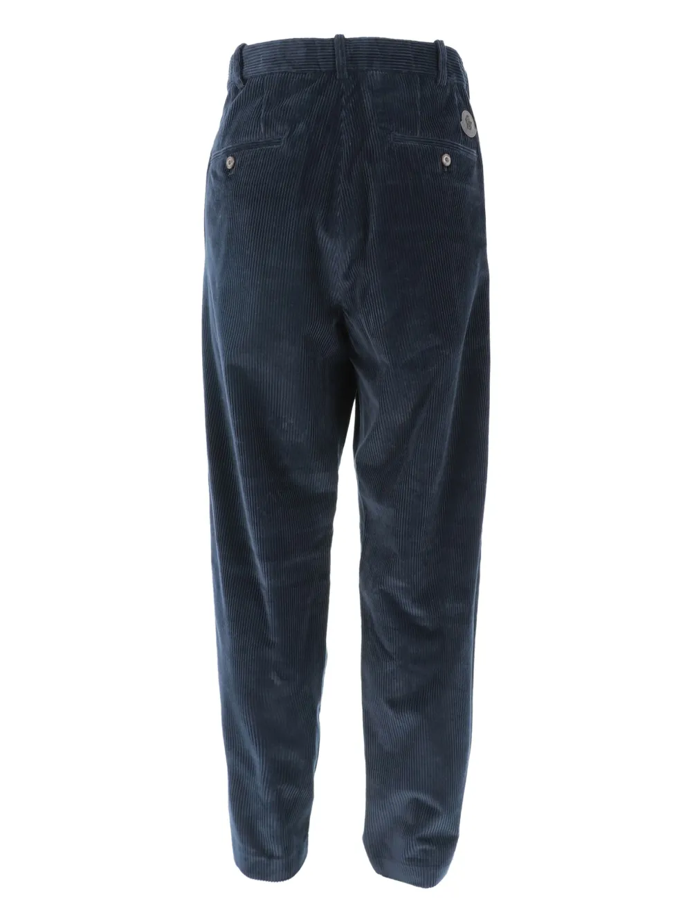 Moncler Ribfluwelen plooibroek - Blauw