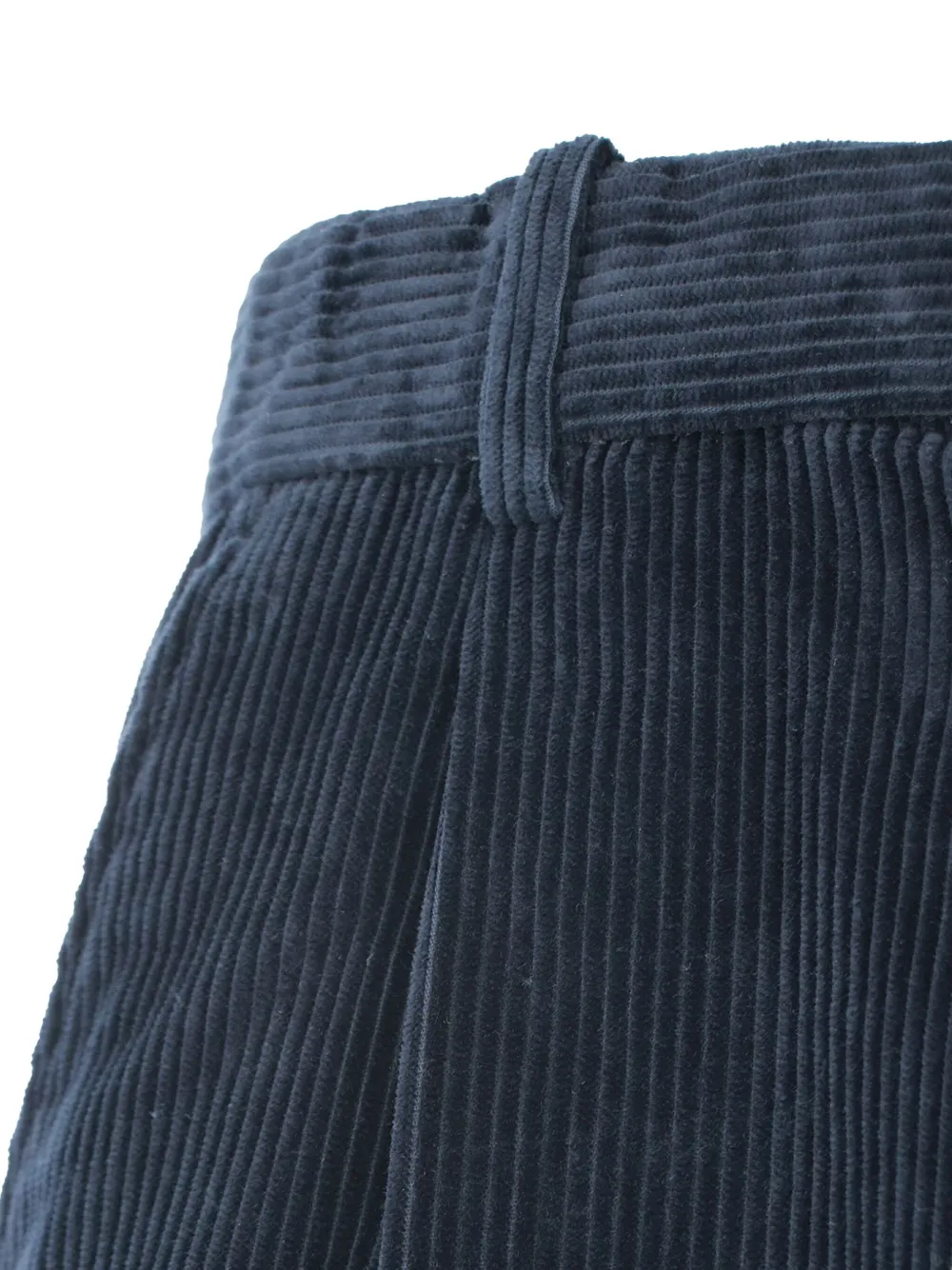 Moncler Ribfluwelen plooibroek Blauw