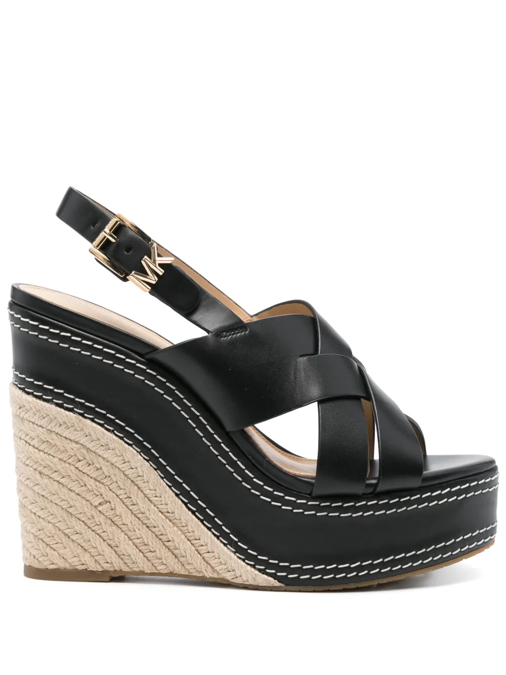 Michael Michael Kors Nora 130mm サンダル - ブラック Michael Michael Kors Nora 130mm サンダル - ブラック