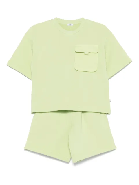 Il Gufo set de shorts y playera con volantes