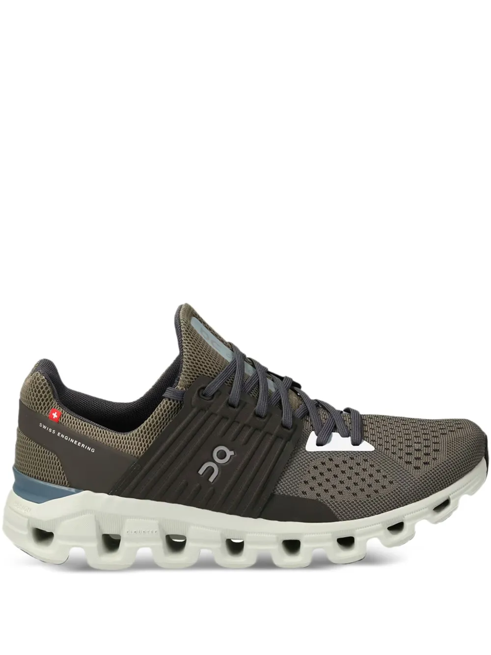 On Running Cloudswift "Olive/Thorn" sneakers | Green | Image 1