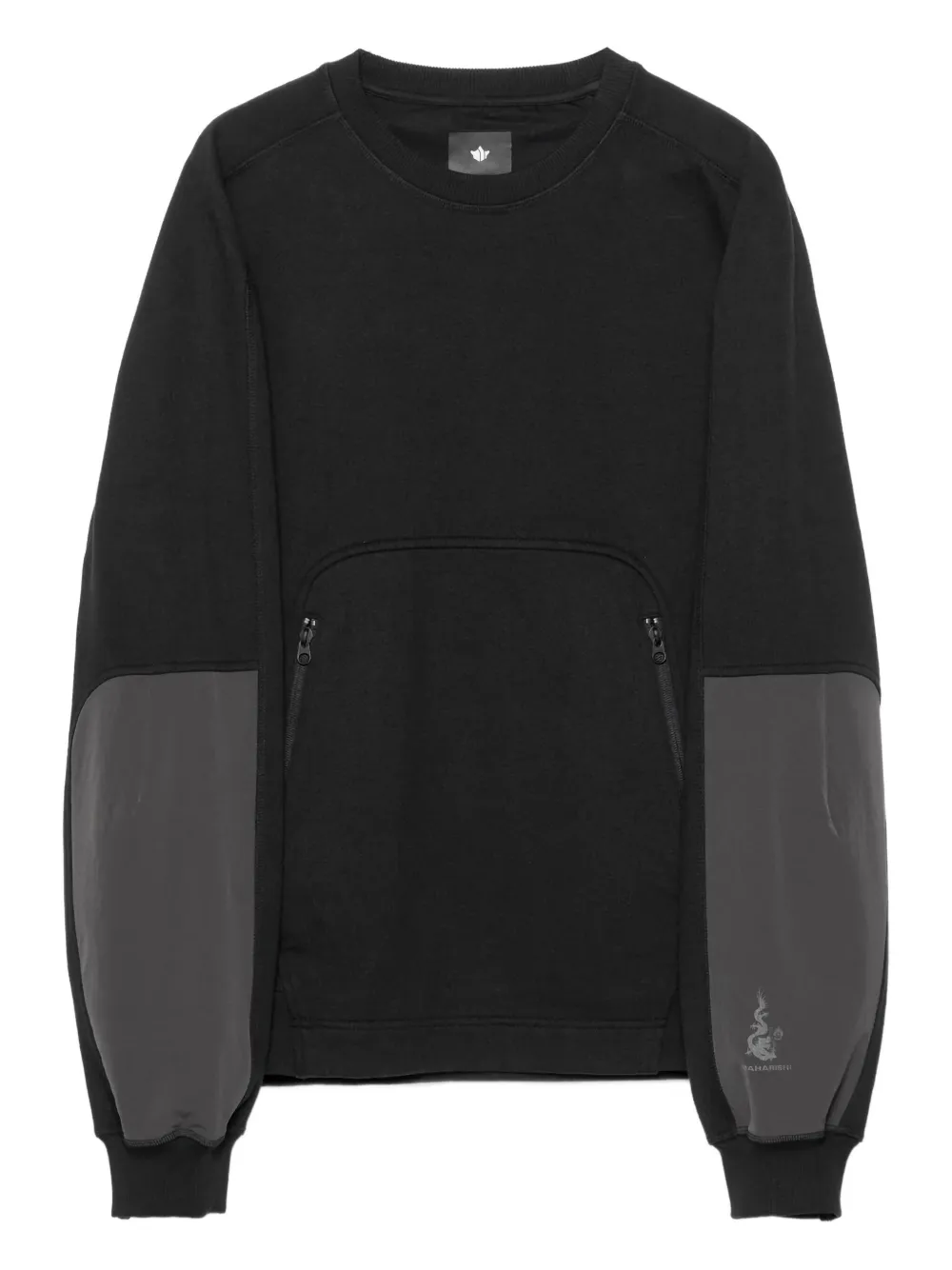 Maharishi sudadera con paneles | negro | Image 1