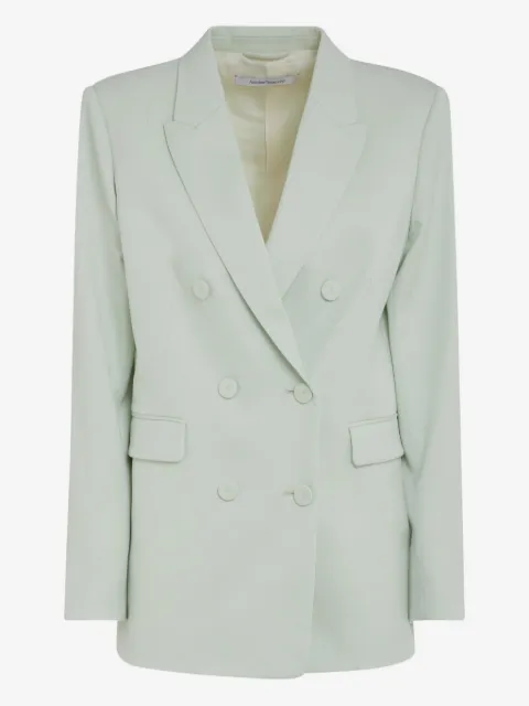 Another Tomorrow double-breasted wool blazer