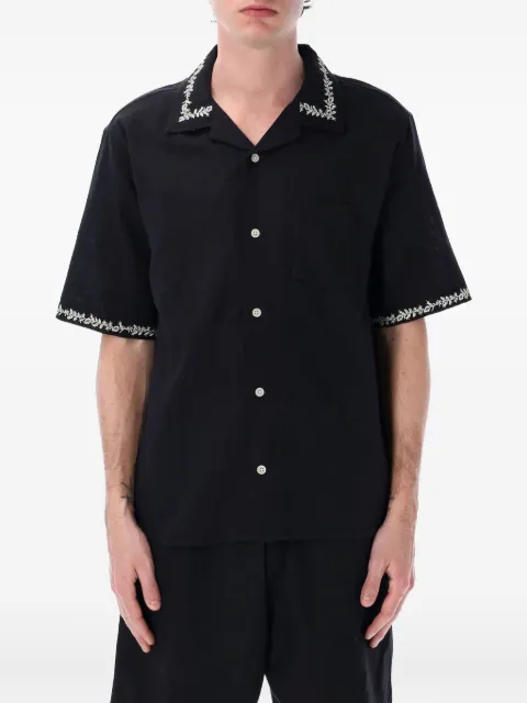 Corridor floral-motif shirt