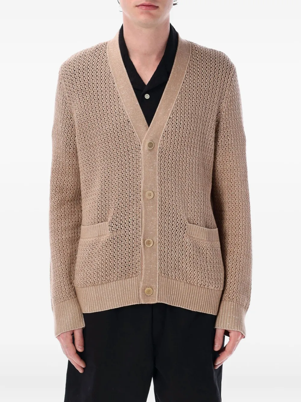 Corridor button-down cardigan | Neutrals | Image 1