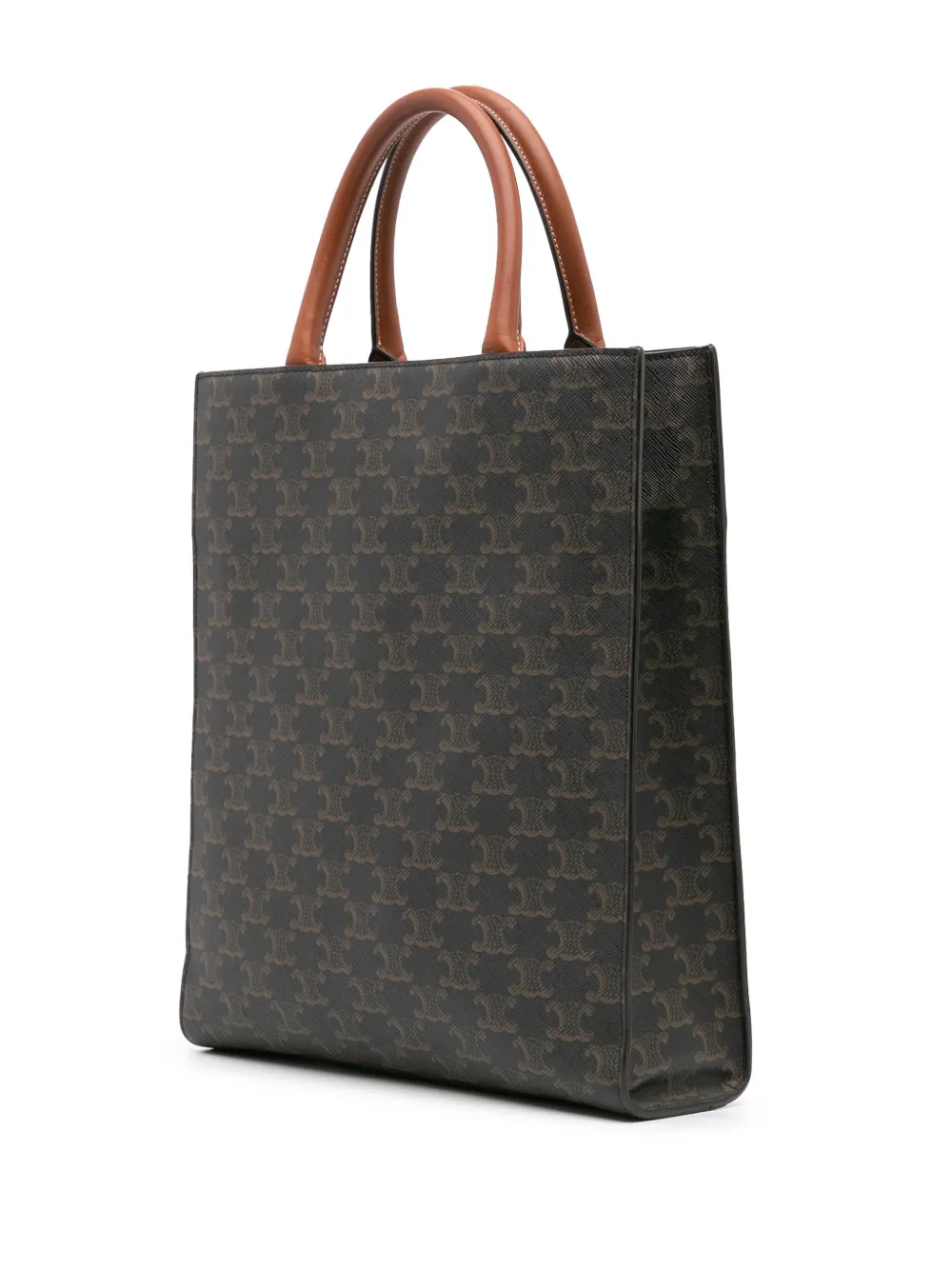 Céline Pre-Owned 2019 Small Triomphe Coated Canvas Vertical Cabas satchel | Pre-Owned | Image 2