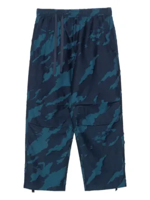 WACKO MARIA Tiger camo-print six-pocket Trousers | Green | FARFETCH