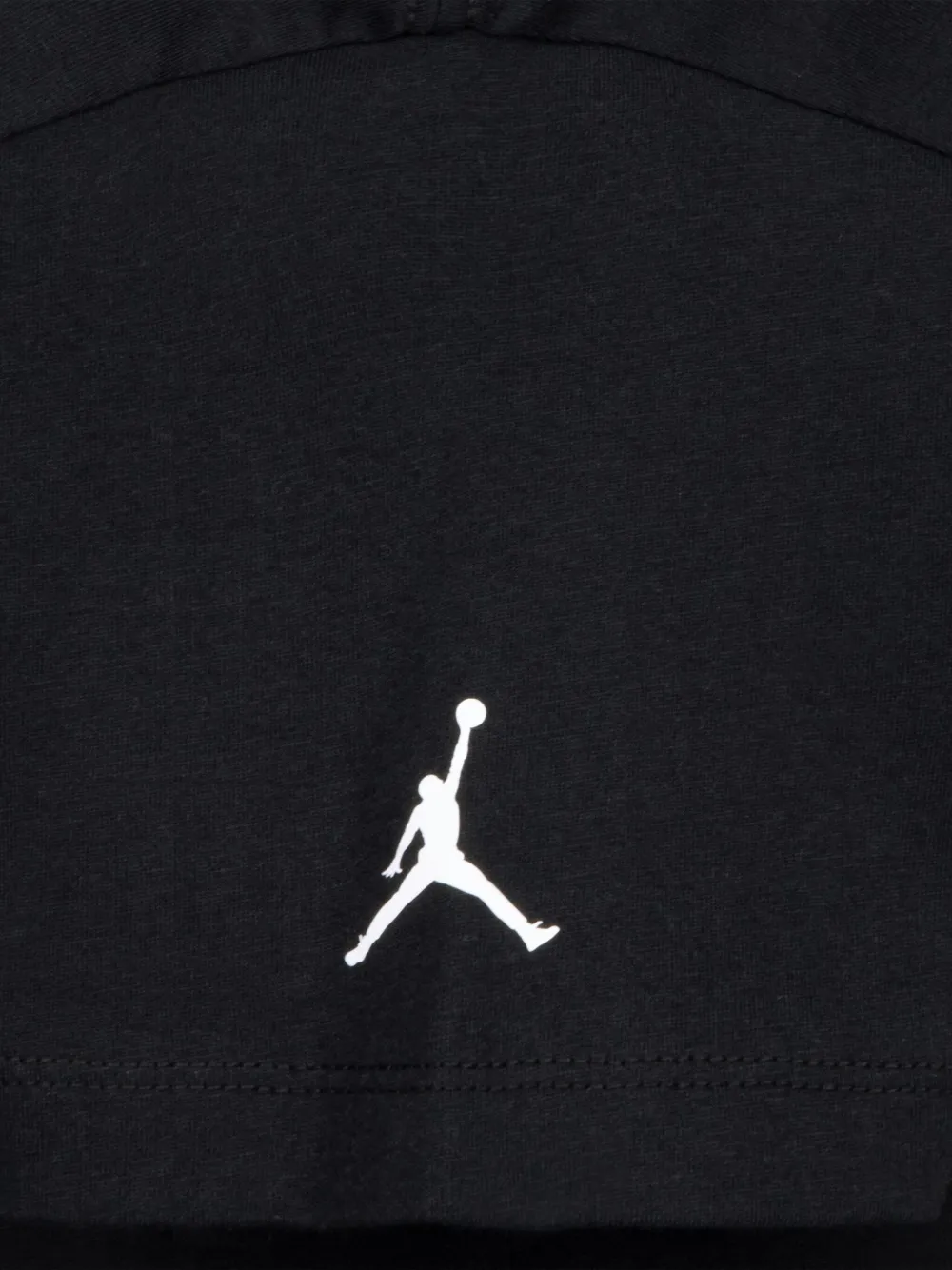 Jordan Kids T-shirt met logoprint Zwart