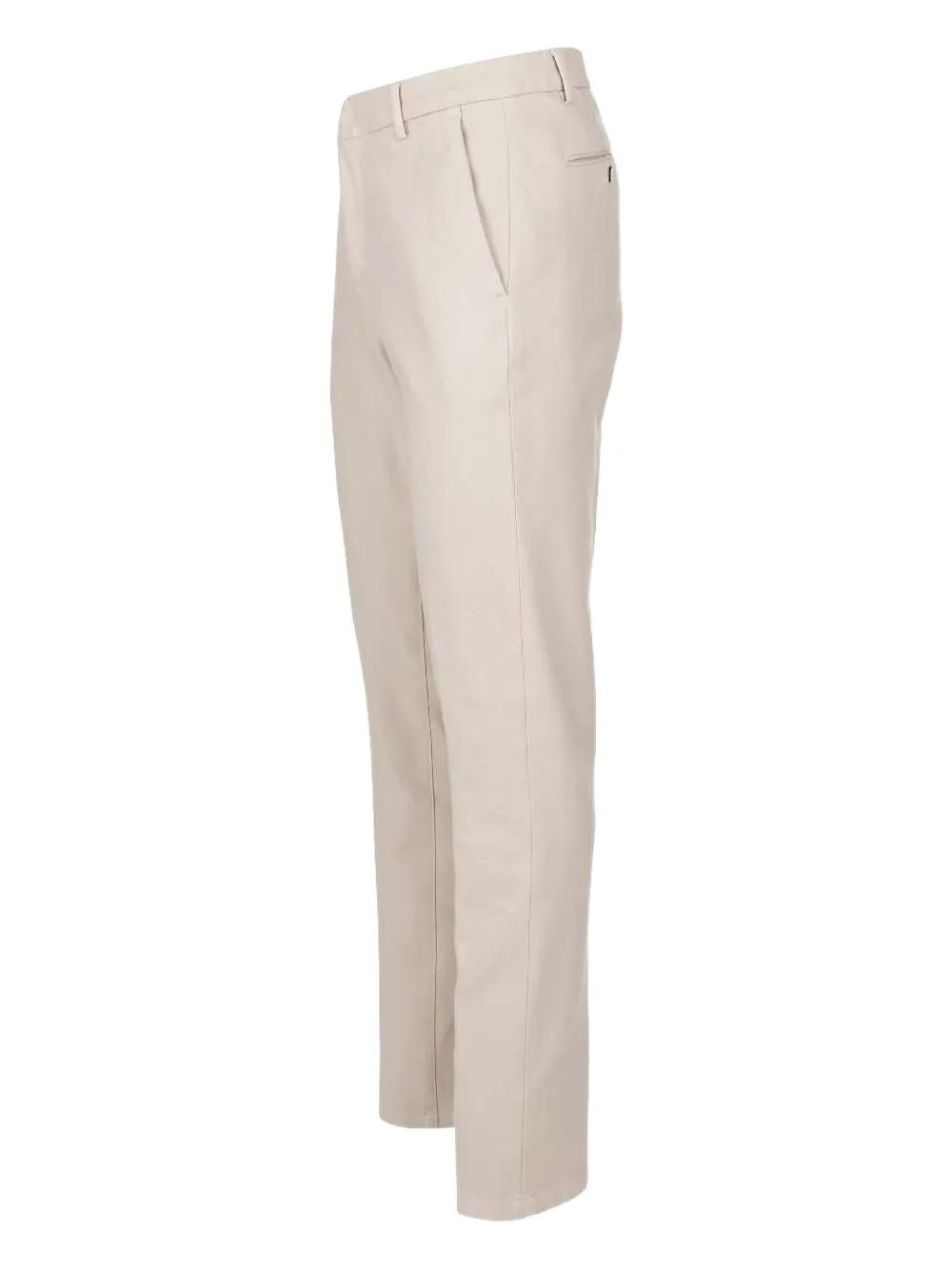 Eleventy Buttoned Chino Trousers In Neutral