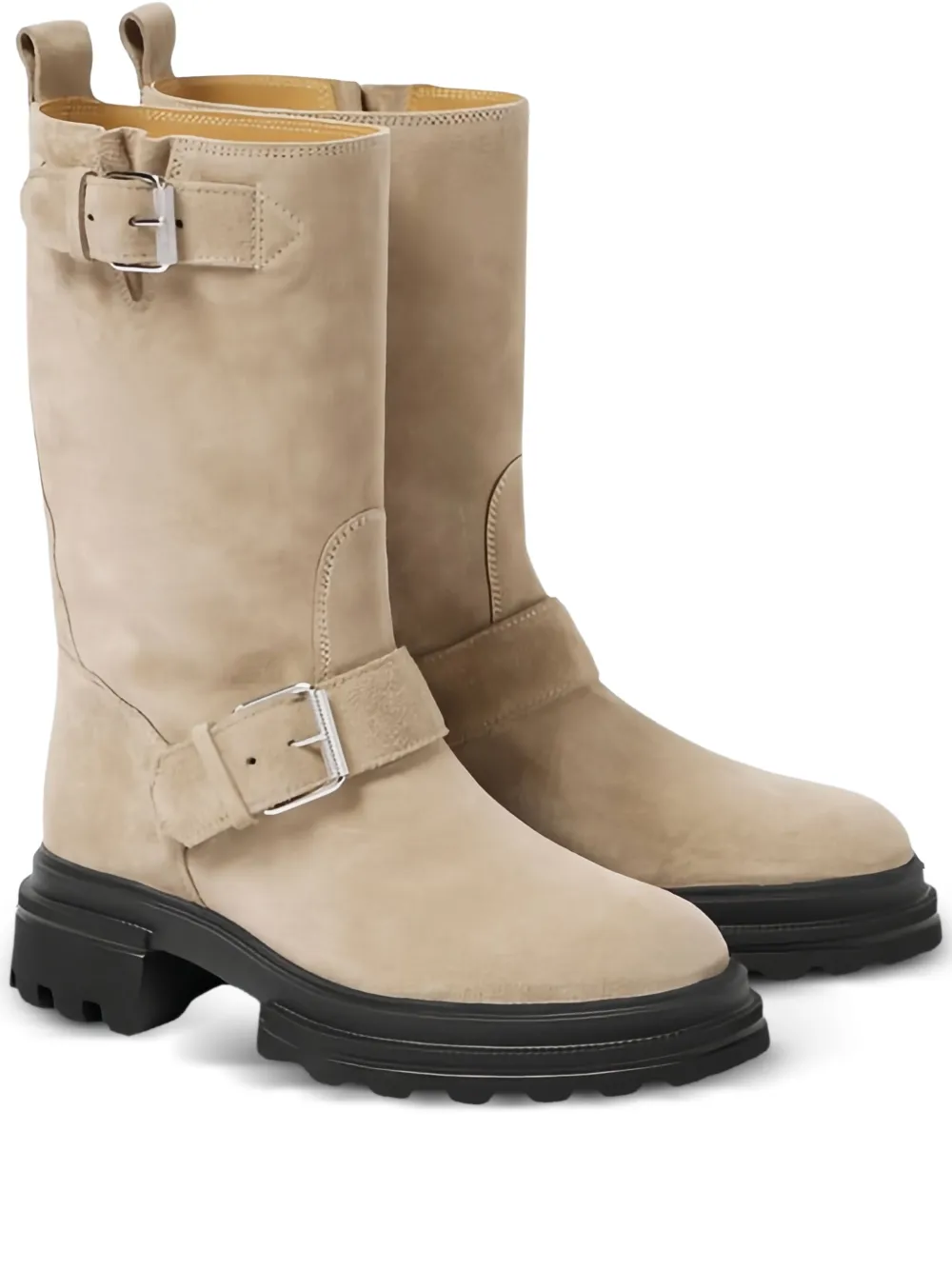 Hogan buckled biker boots | Neutrals | Image 1