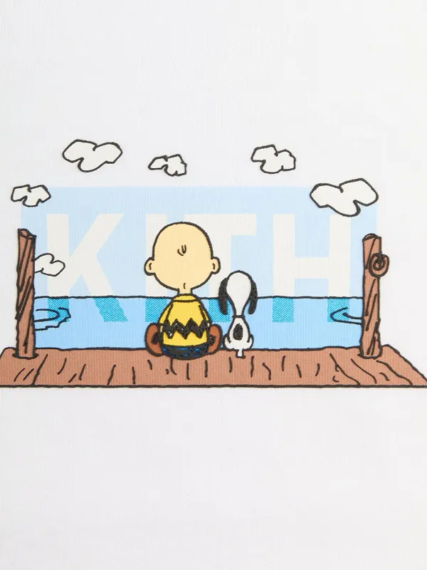 KITH x Peanuts Ocean View T-shirt | White | FARFETCH JO