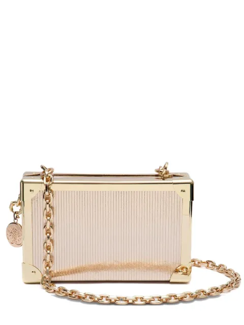 Isla metallic clutch bag