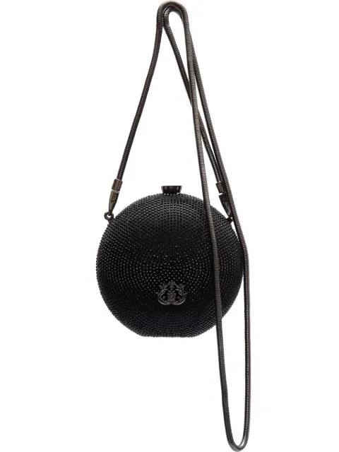 Isla rhinestone-embellished clutch bag